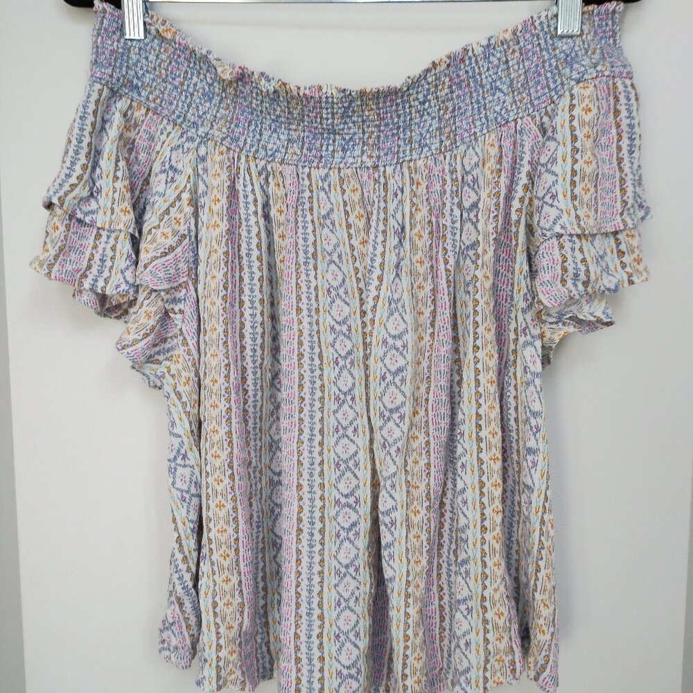 Clockhouse off the shoulder top